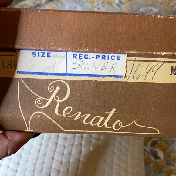 Vintage Renata silver Shoe from 60’s - Picture 5 of 6